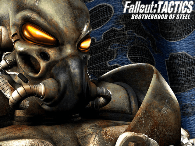 Fallout Brotherhood of Steel title screen for Xbox